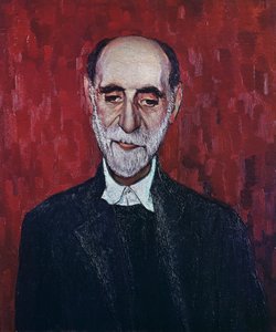 Portrett av Juan Ramon Jimenez (Moguer av Spanish School
