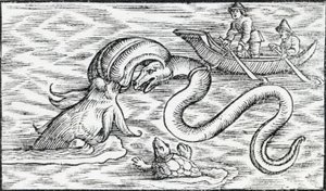 Sjømonstre, 1511 av Spanish School