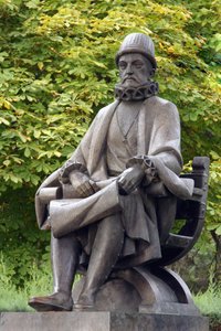 Statue av Felipe II (1527-98) (bronse) av Spanish School