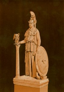 Statue av Minerva funnet i Athen