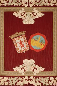Tapet fra Mosaikkens sal i de kristne kongers Alcazar av Spanish School
