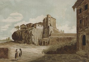 Tarpeian Rock, Roma av Spanish School