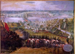 Spanjolenes beleiring av Maestrich i 1579. Beleiringen av Maastricht (eller Maestricht) i Nederland var en episode av åttiårskrigen (åtti-tjue år eller 80 år) (Nederlands opprør) (1568-1648) som så fremveksten av den nordlige proffen av Spanish School