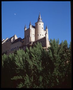 Utsikt over alcazaren av Spanish School