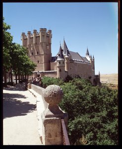 Utsikt over alcazaren av Spanish School