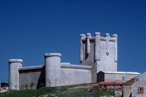 Utsikt over slottet av Spanish School