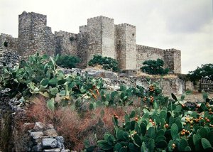 Utsikt over slottet av Spanish School