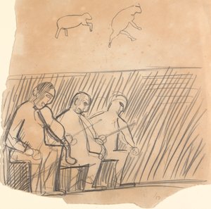 Cave of the Golden Calf: Studie av musikere og dyr av Spencer Frederick Gore