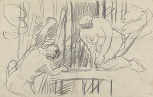 Cave of the Golden Calf: Studie av et trehus med primitive mennesker av Spencer Frederick Gore