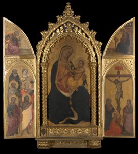 Korsfestelsen med jomfruen kunngjør av Spinello Aretino