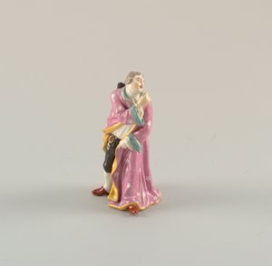 Figur av en mannlig utøver av Spode Ceramic Works