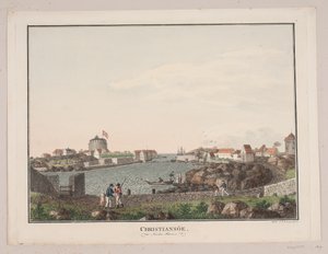 Christiansø. Nordhavn av Søren L. Lange