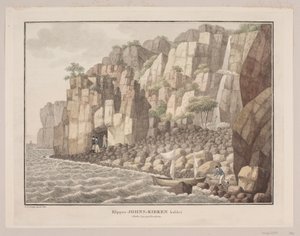 Berget kalt Jons kirke i Ruths menighet på Bornholm av Søren L. Lange