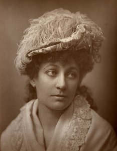 Lucy Buckstone , britisk skuespillerinne, 1884.