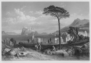 Ischia, fra bildet i Den Kongelige Samling