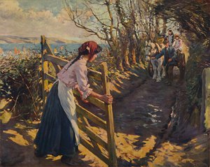 Februar solskinn, 1909.
