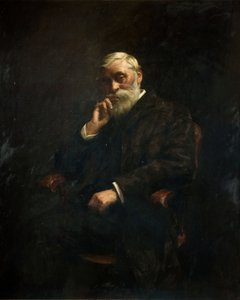 Portrett av rådmann GJ Johnson 1826-1912, 1895. av Stanhope A Forbes
