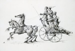 Død i Barouche, c1850-1890