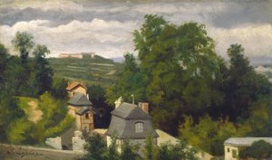 Utsikt i utkanten av Caen, 18721875. av Stanislas Lepine