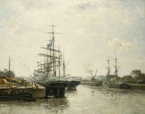 Caen-bassenget, 1887 av Stanislas Victor Edouard Lepine