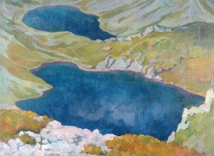Hinczow-sjøene i Tatra-fjellene, 1907