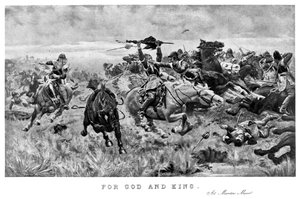 For God and King, på Marston Moor, 1644, 1893.