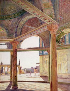 Dome of the Rock: Interiør