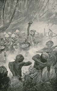 Highland Charge i slaget ved Amoaful av Stanley L. Wood