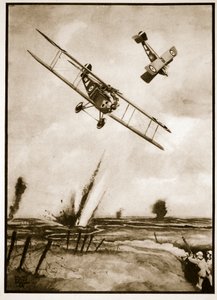 Trench Strafing, illustrasjon fra 