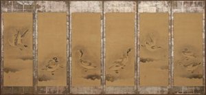 Villgås, Momoyama eller Edo-perioden, 1568-1640.
