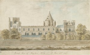 Burton-upon-Trent Abbey: vannfargemaleri, 1794