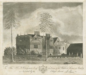 Bushbury - Moseley Old Hall: akvatintgravering, og [1700-tallet]