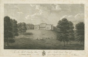 Canwell Hall: gravering, 1797 av Stebbing Shaw