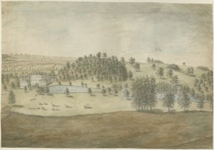 Himley Hall: vannfargemaleri, nd [1762-1798]