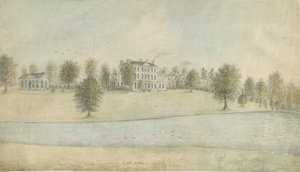 Shenstone - Little Aston Hall: vannfargemaleri, nd [1762-1802] av Stebbing Shaw
