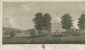 Swinfen Hall: gravering, nd [1762-1798] (trykk) av Stebbing Shaw