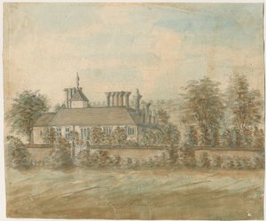 Wednesbury - Old House: vannfargemaleri, nd [1762-1798]