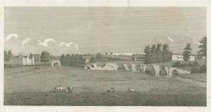 Wolseley Bridge: gravering av Stebbing Shaw