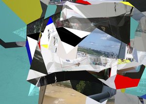 Abstrakt bygeometri av Stefan Fransson