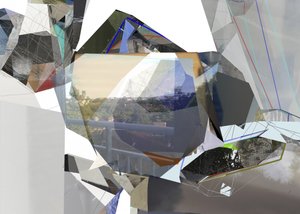 Et fragmentert bybilde av Stefan Fransson