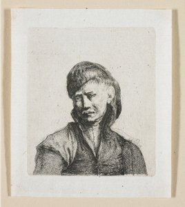 Byste av en kosakk av Stefan Juliusz Norblin de la Gourdaine