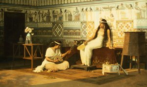 Et egyptisk interiør