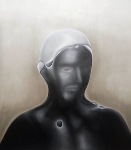 Abstrakt mørk figur av Stefano Mazzolini