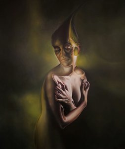 Mørk surrealistisk kvinne av Stefano Mazzolini
