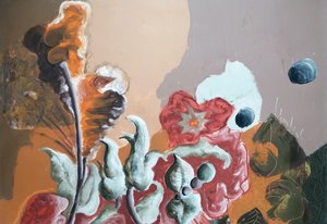 Drømmeaktige jordfargede blomster av Stefano Mazzolini