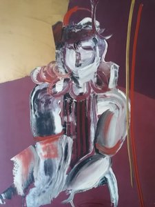 Kongelig abstrakt figur av Stefano Mazzolini