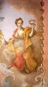 Muse Erato, tidlig på 1770-tallet.