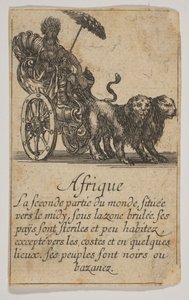 Afrika, 1644. av Stefano della Bella