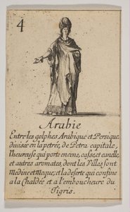 Arabia, 1644. av Stefano della Bella
