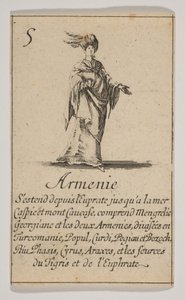 Armenia, 1644. av Stefano della Bella